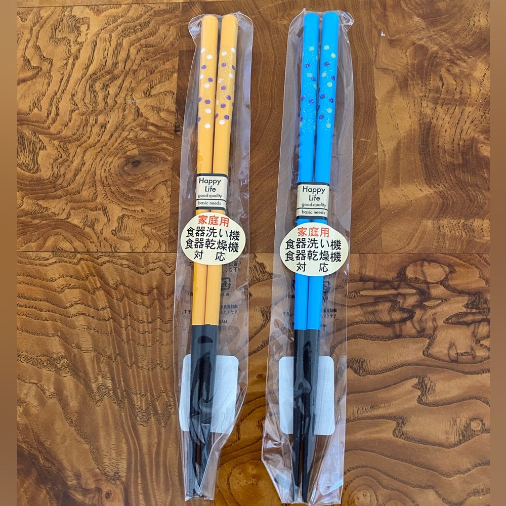 From Japan! NWOT set of acrylic chopsticks